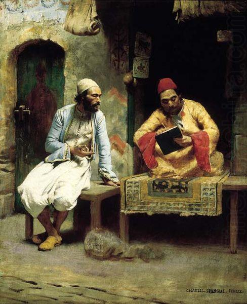 Charles Sprague Pearce The letter china oil painting image